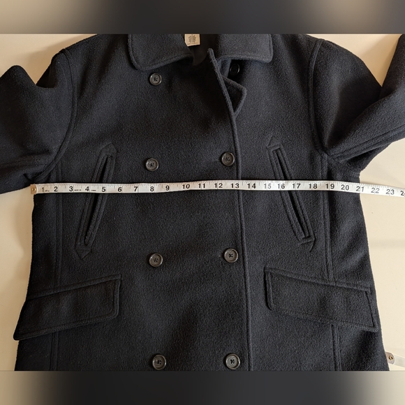 J. Crew Wool Cashmere Peacoat - Picture 10 of 12